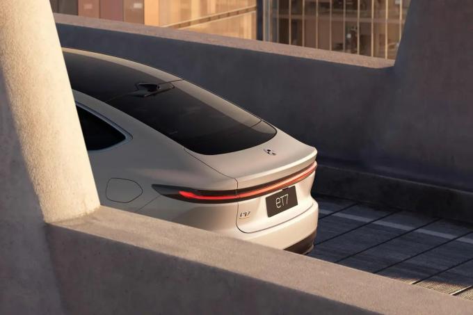Νίο Et7 4 πόρτες και 5 θέσεις πολυτελές αυτοκίνητο νέας ενέργειας 3